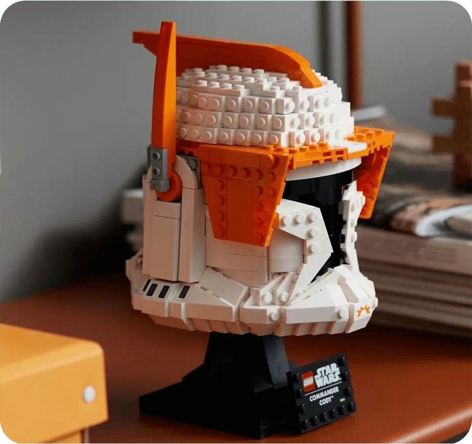 Klocki LEGO Star Wars 75350 Hełm dowódcy klonów Cody'ego
